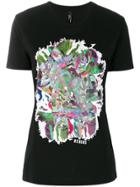 Versus Abstract Print T-shirt - Black
