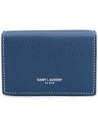 Saint Laurent Classic Bi-fold Wallet - Blue
