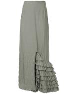 Junya Watanabe Comme Des Garçons Vintage Quilted Long Skirt - Grey