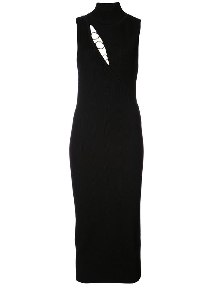 Cushnie Et Ochs Cut-out Detail Fitted Dress - Black