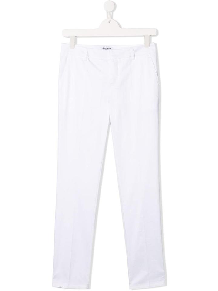 Dondup Kids Teen Classic Chinos - White