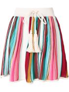 Laneus Full Short Skirt - Multicolour