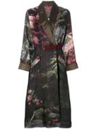 F.r.s For Restless Sleepers Floral Print Trench Coat - Multicolour