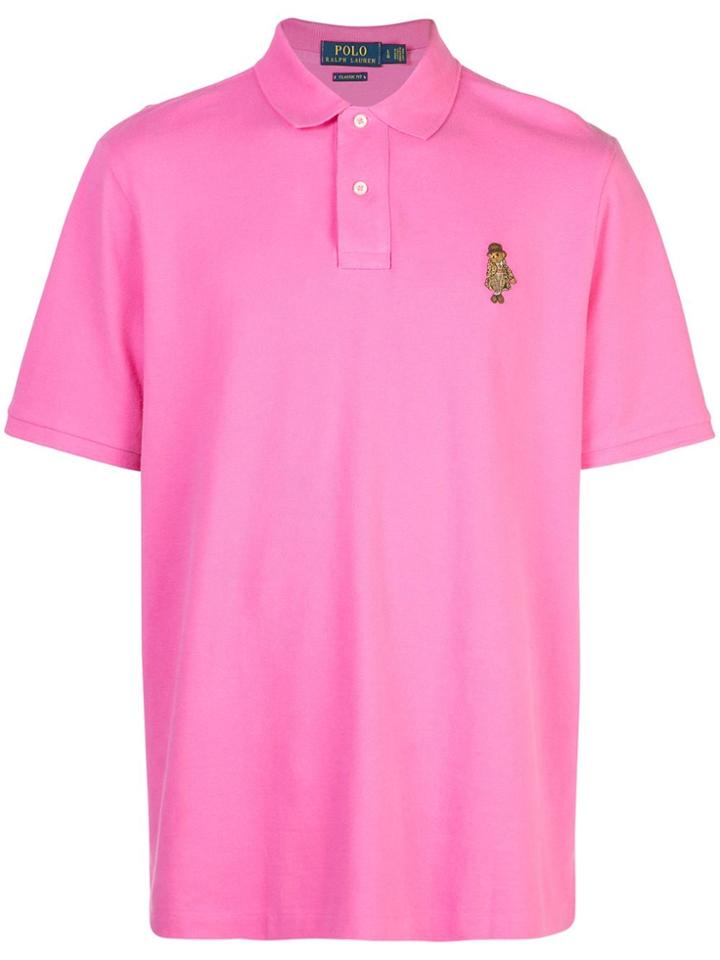 Polo Ralph Lauren English Bear Polo Shirt - Pink