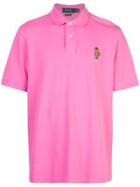 Polo Ralph Lauren English Bear Polo Shirt - Pink