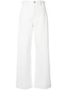 3.1 Phillip Lim Zip Detail Jeans - White