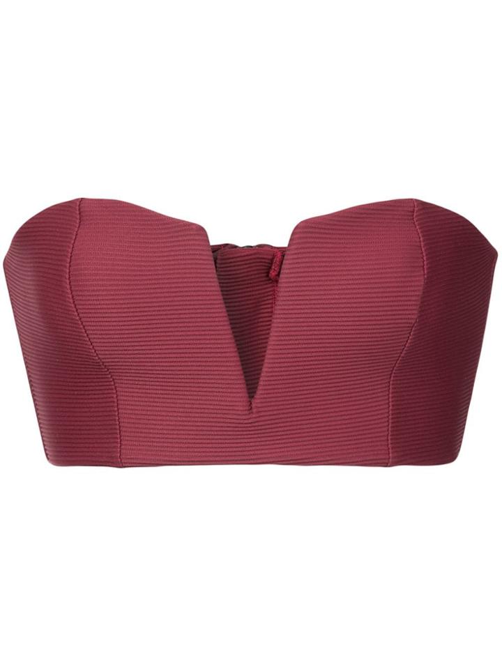 Onia Julie Bikini Top - Red
