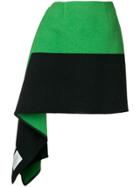 Calvin Klein 205w39nyc Draped Layer Mini Skirt - Black