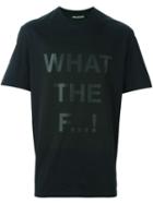 Neil Barrett 'what The F?' T-shirt