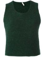 Boboutic 'moho' Knit Vest, Women's, Size: Small, Green, Polyamide/spandex/elastane/mohair/yak