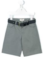 Cashmirino Belted Bermuda Shorts, Boy's, Size: 6 Yrs, Grey