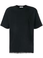 Golden Goose Deluxe Brand Fringe Hem T-shirt - Black