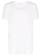 John Elliott U-neck T-shirt - White