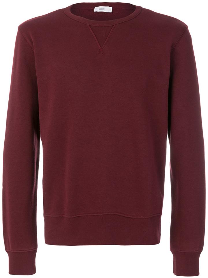 Closed Crew Neck Sweatshirt - Red