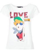 Love Moschino Sailor Girl Print T-shirt