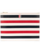 Thom Browne Striped Document Holder - Multicolour