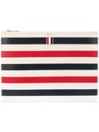 Thom Browne Striped Document Holder - Multicolour