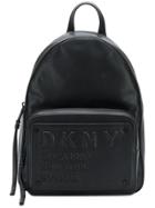 Dkny Embossed Logo Backpack - Black