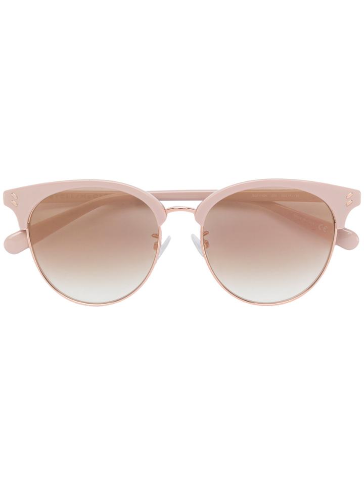 Stella Mccartney Eyewear Round-frame Sunglasses - Nude & Neutrals