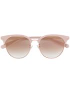 Stella Mccartney Eyewear Round-frame Sunglasses - Nude & Neutrals