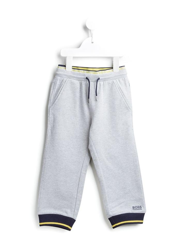 Boss Kids Striped Cuff Sweat Pants