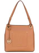 Michael Kors - Walsh Tote - Women - Calf Leather - One Size, Nude/neutrals, Calf Leather