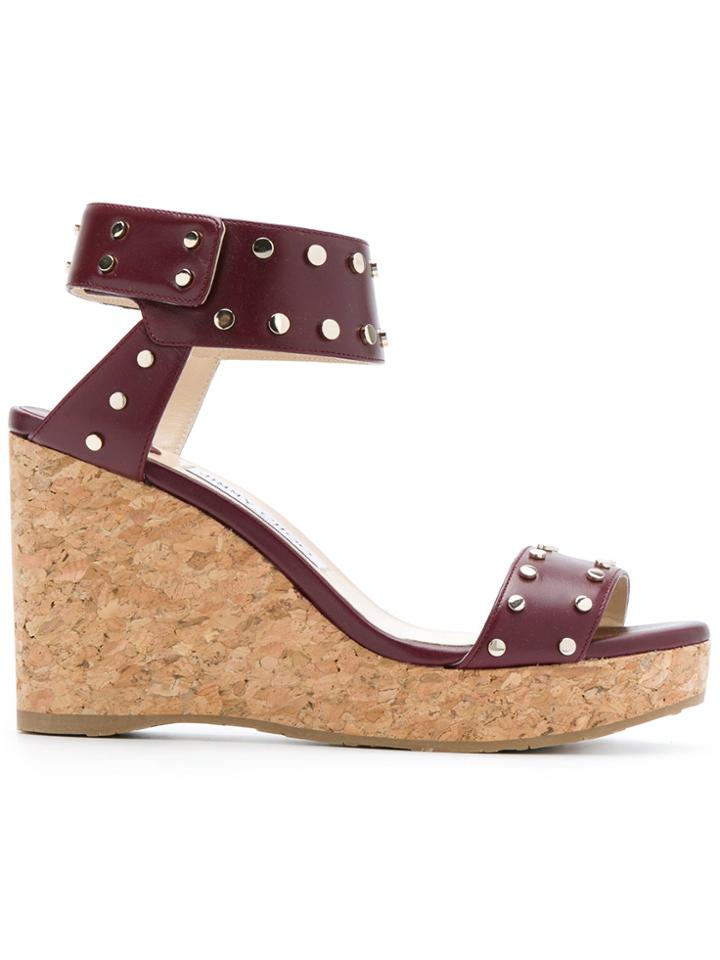 Jimmy Choo 'nelly' Sandals - Red