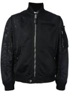 Givenchy - Mesh Bomber Jacket - Men - Cotton/polyamide/spandex/elastane - 50, Black, Cotton/polyamide/spandex/elastane