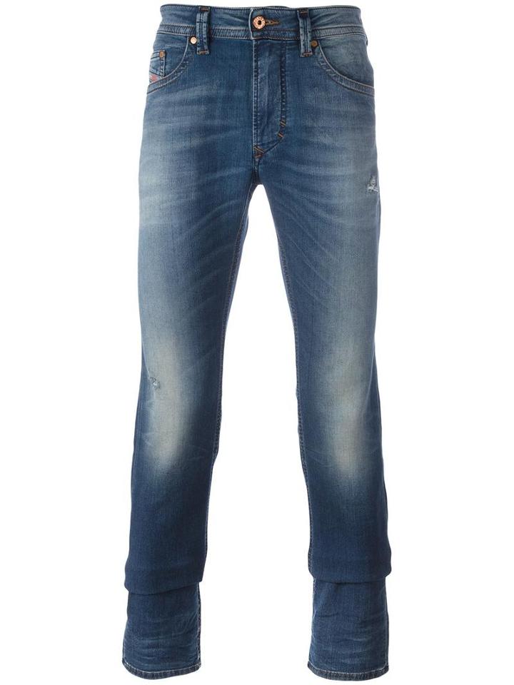 Diesel 'thavarne 0857x' Jeans, Men's, Size: 28, Blue, Cotton/polyester/spandex/elastane