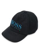 Boss Kids - Logo Embroidered Cap - Kids - Cotton - 54 Cm, Black