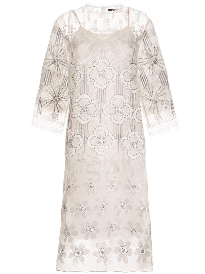 Biyan Flare Styled Dress - Neutrals