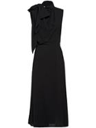Prada Light Sablé Dress - Black