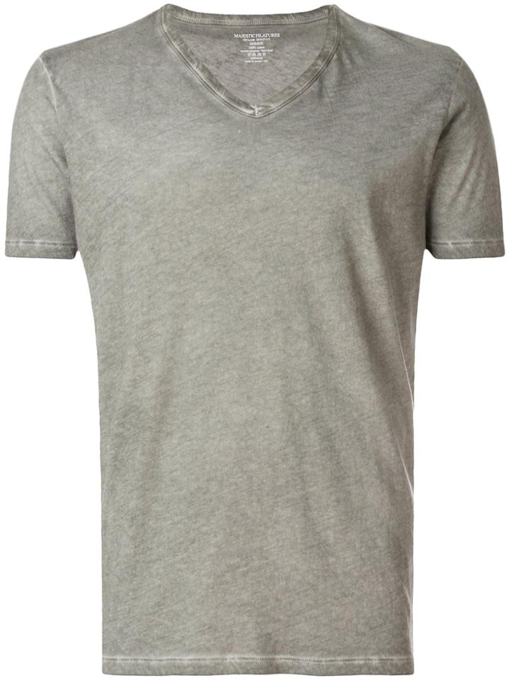 Majestic Filatures Hand Dyed T-shirt - Green