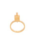 Zarapxana Full Circular Ring - Metallic