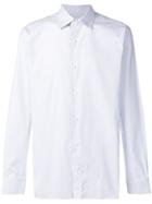 Z Zegna Patterned Shirt - White