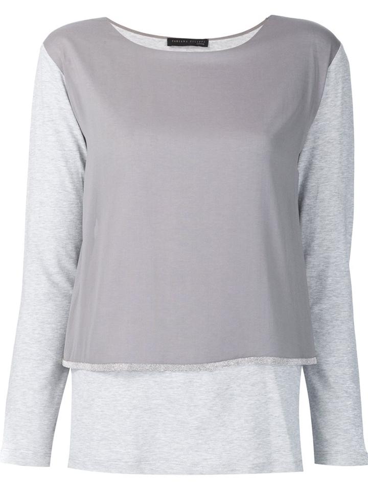 Fabiana Filippi Layered Longsleeved T-shirt