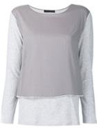Fabiana Filippi Layered Longsleeved T-shirt
