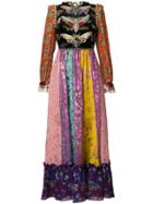 Gucci Embroidered Gown - Multicolour