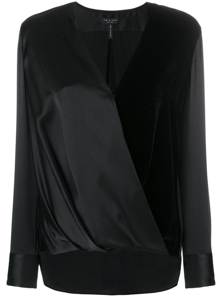 Rag & Bone Victor Blouse - Black