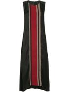 Uma Wang Striped Dress - Black