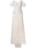 Trash Couture Grand De Lune Gown, Women's, Size: Small, White, Silk