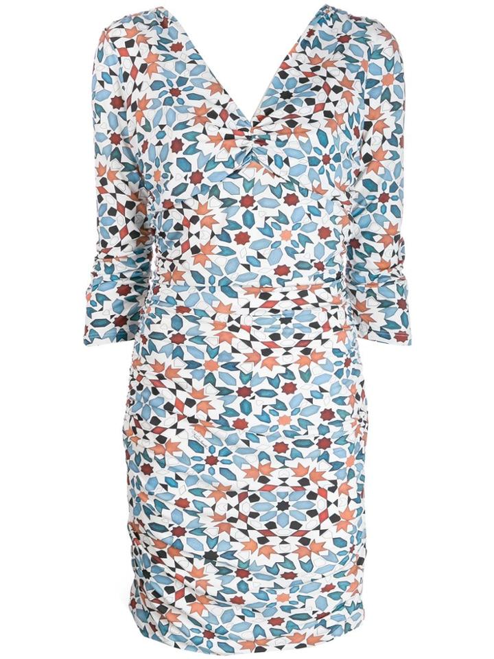 Roberto Cavalli All-over Print Dress - White