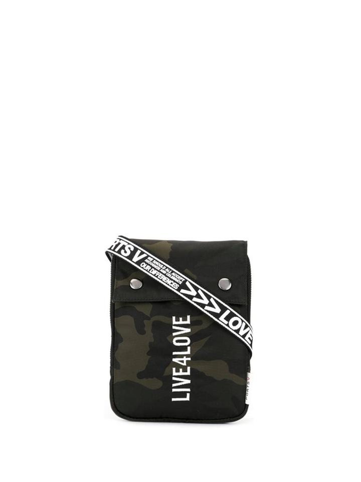 Ports V Live 4 Love Camouflage Crossbody Pouch - Green