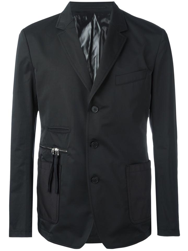 Givenchy Multi Pocket Blazer - Black