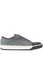 Lanvin Marbled Low Top Sneakers - Grey