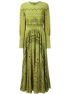 Valentino - Garden Of Delight Gown - Women - Silk - 42, Women's, Green, Silk