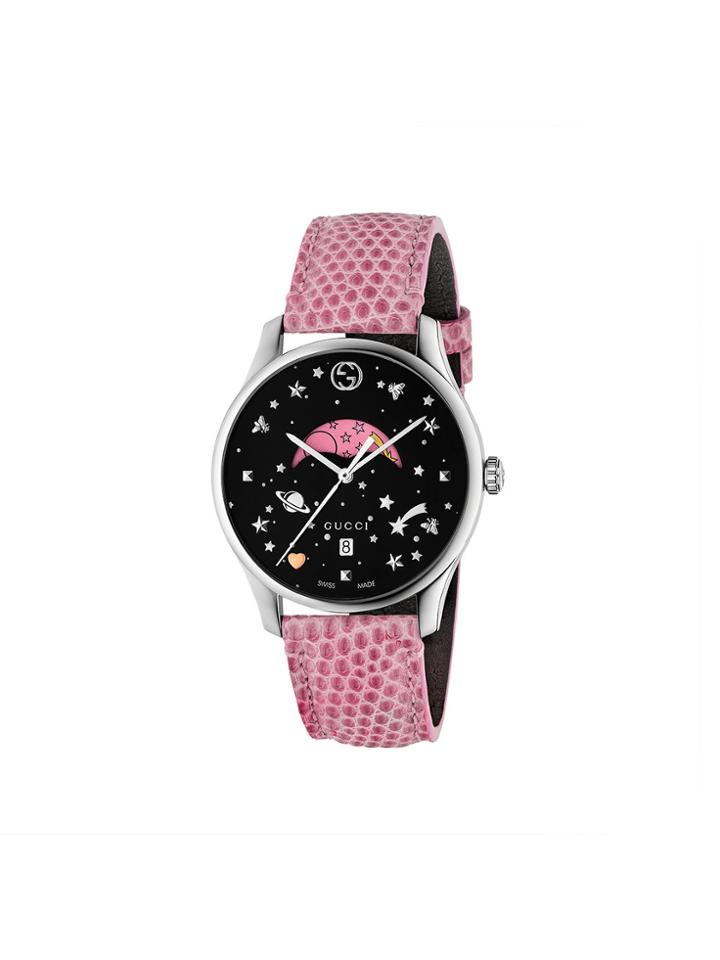Gucci G-timeless 36mm Watch - Pink & Purple