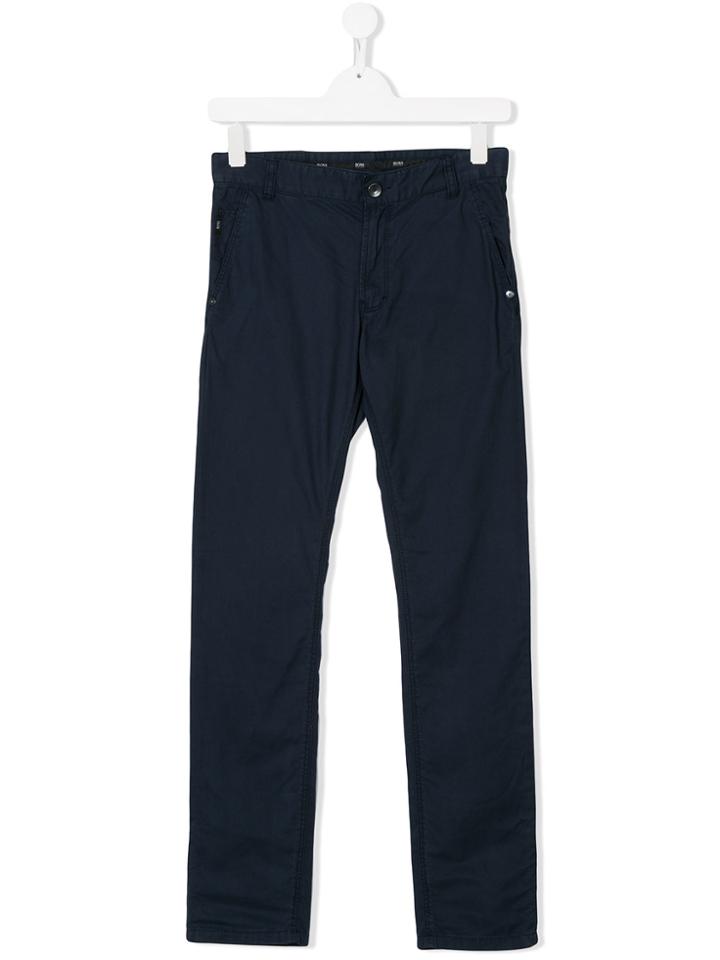 Boss Kids Teen Chino Trousers - Blue