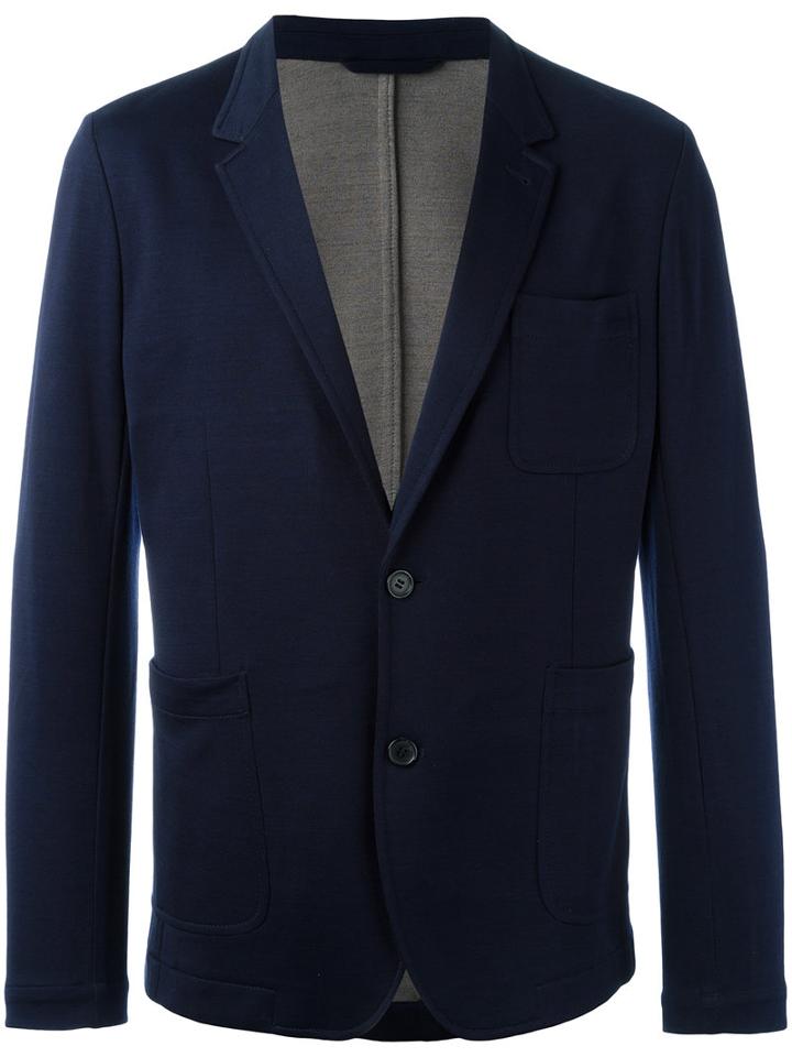 Ami Alexandre Mattiussi - Unlined Deconstructed Jacket - Men - Cotton - 50, Blue, Cotton