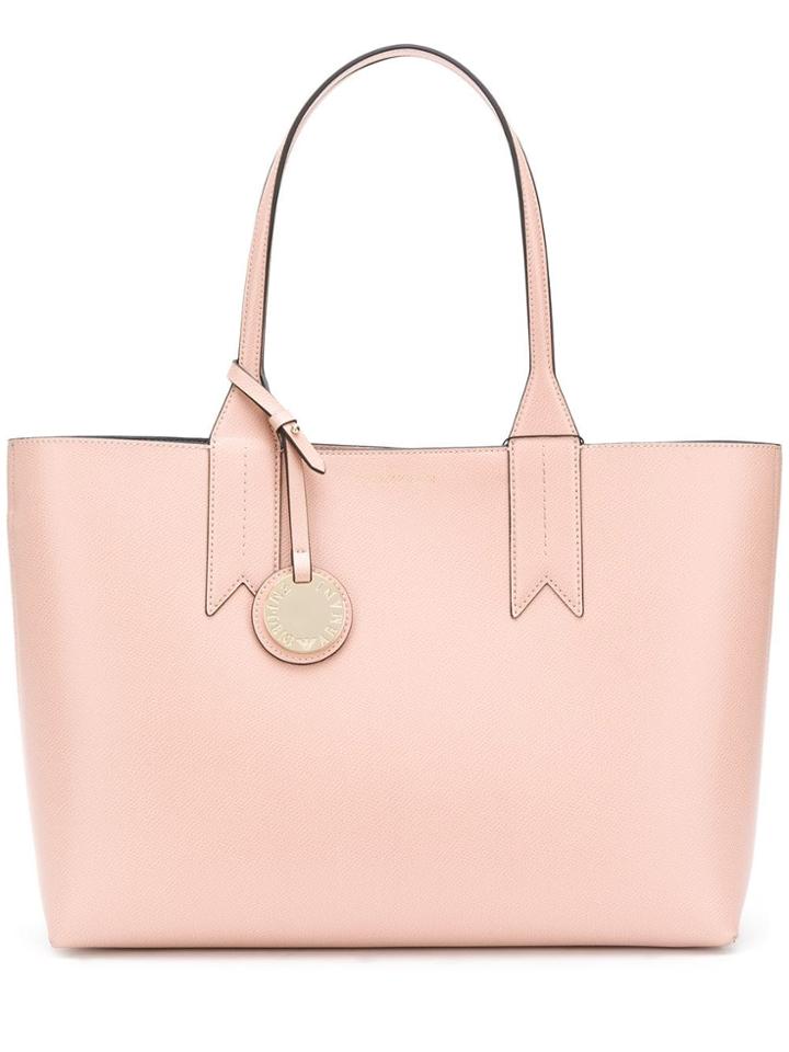 Emporio Armani Rectangular Tote Bag - Pink